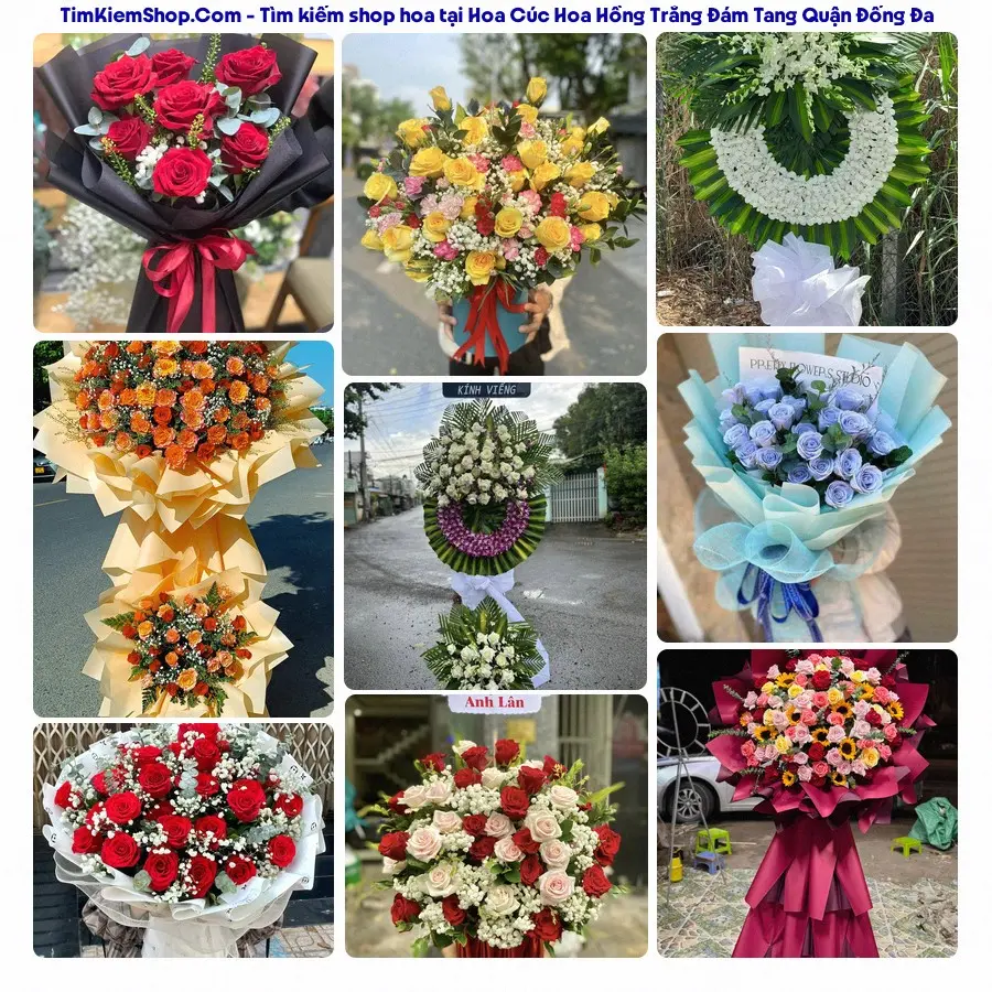 Tiệm Hoa Nhà Gạo - Đặt Hoa Đám Tang Quận Đống Đa