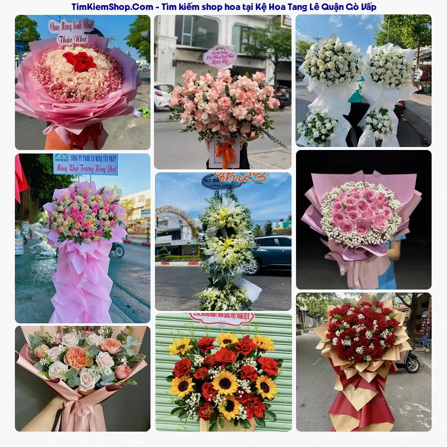Tiệm Hoa Nhà Gạo - Đặt Hoa Đám Tang Quận Gò Vấp
