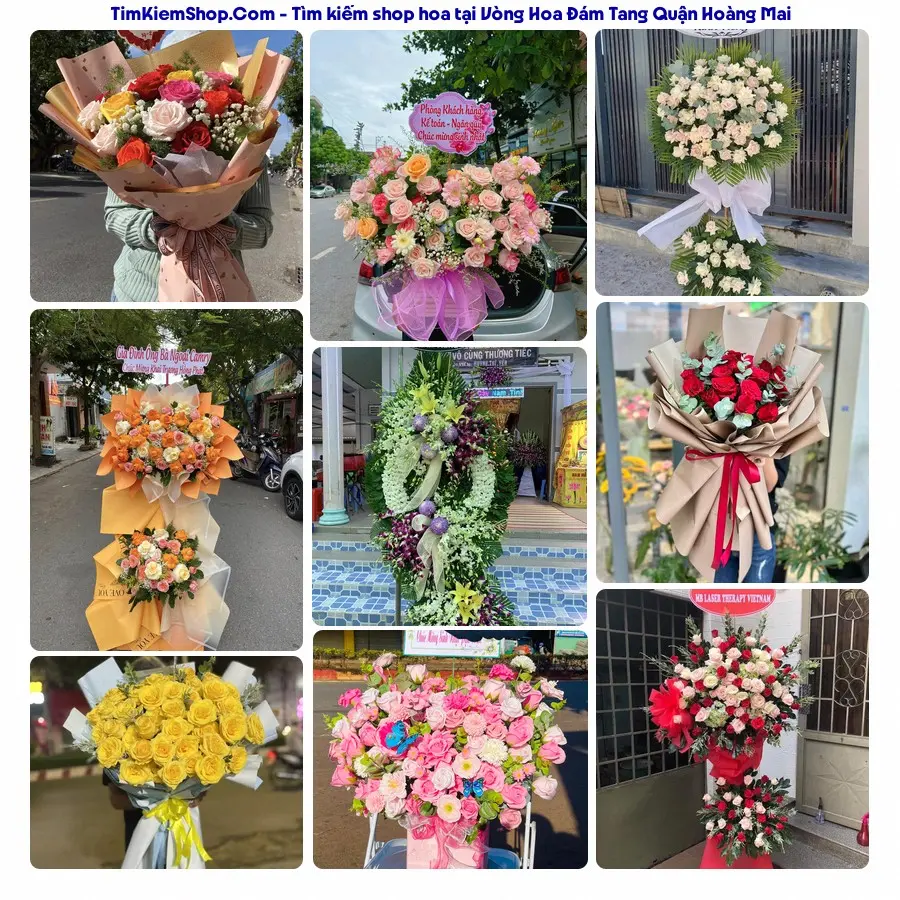 Tiệm Hoa Nhà Gạo - Đặt Hoa Đám Tang Quận Hoàng Mai