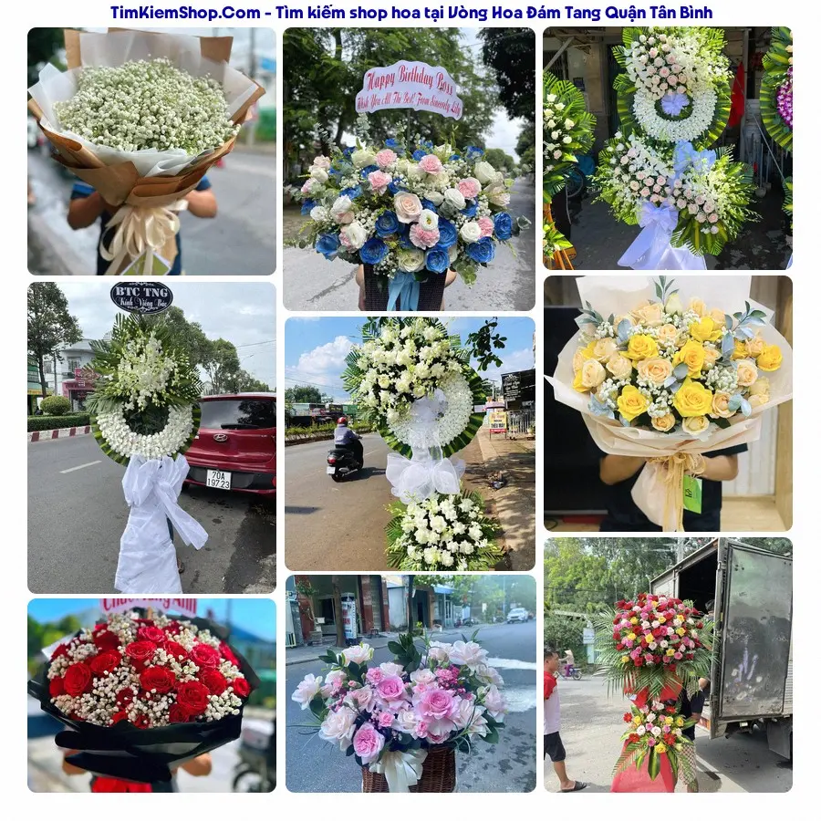 Tiệm Hoa Nhà Gạo - Đặt Hoa Đám Tang Quận Tân Bình