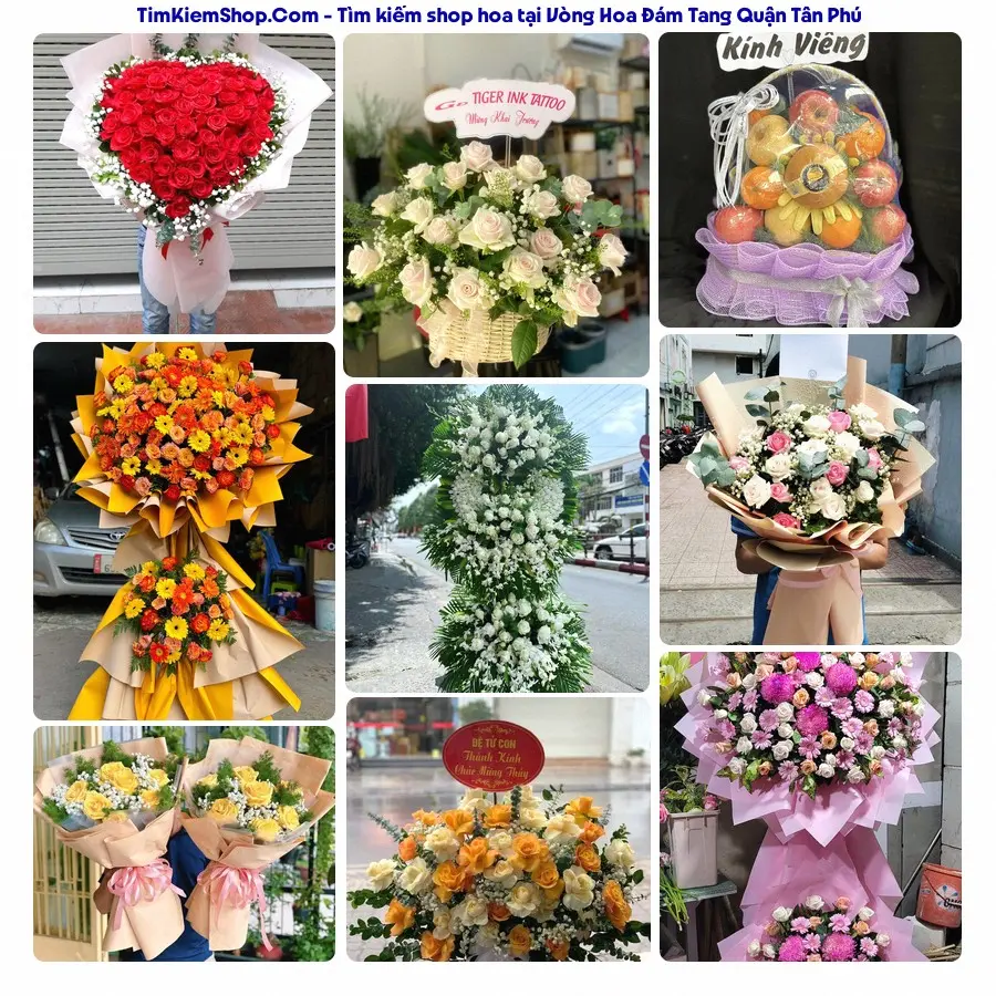 Tiệm Hoa Nhà Gạo - Đặt Hoa Đám Tang Quận Tân Phú