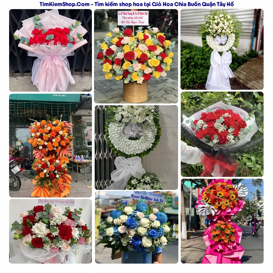 Tiệm Hoa Nhà Gạo - Đặt Hoa Đám Tang Quận Tây Hồ