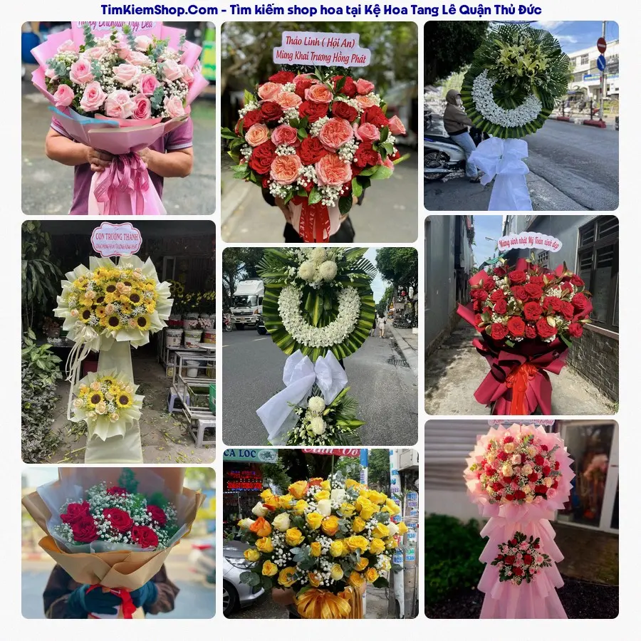 Tiệm Hoa Nhà Gạo - Đặt Hoa Đám Tang Quận Thủ Đức