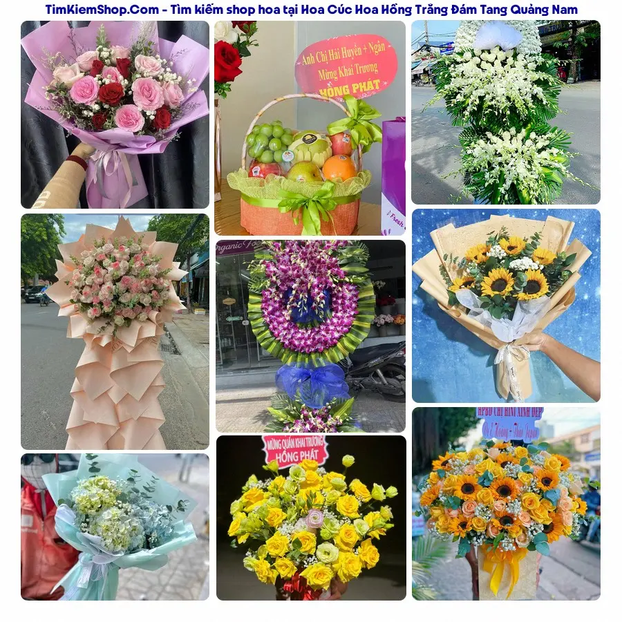 Tiệm Hoa Nhà Gạo - Đặt Hoa Đám Tang Quảng Nam