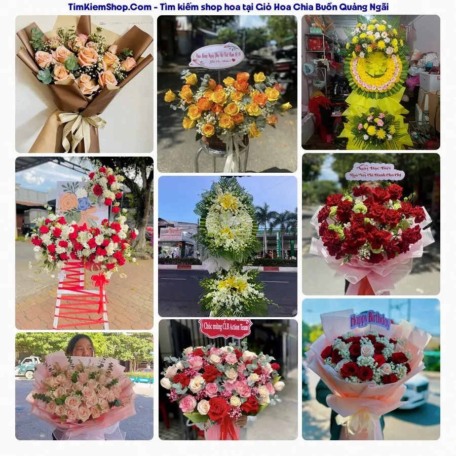 Tiệm Hoa Nhà Gạo - Đặt Hoa Đám Tang Quảng Ngãi