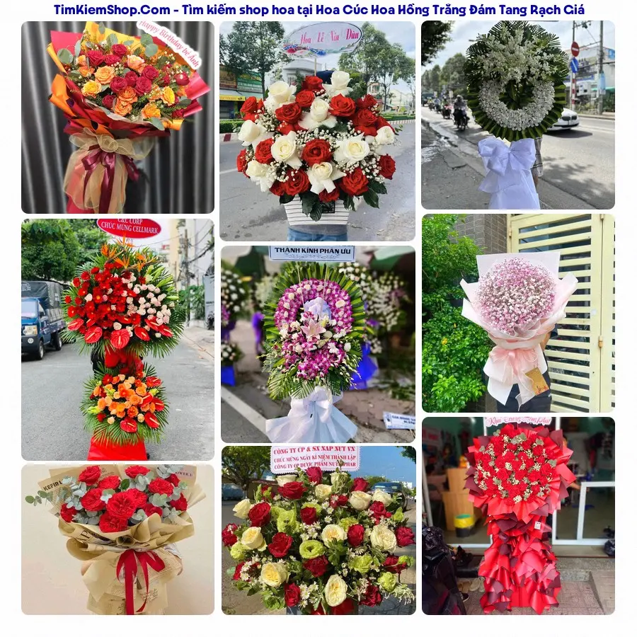 Tiệm Hoa Nhà Gạo - Đặt Hoa Đám Tang Rạch Giá