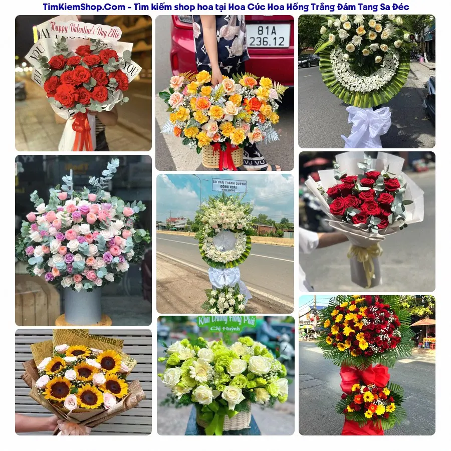Tiệm Hoa Nhà Gạo - Đặt Hoa Đám Tang Sa Đéc