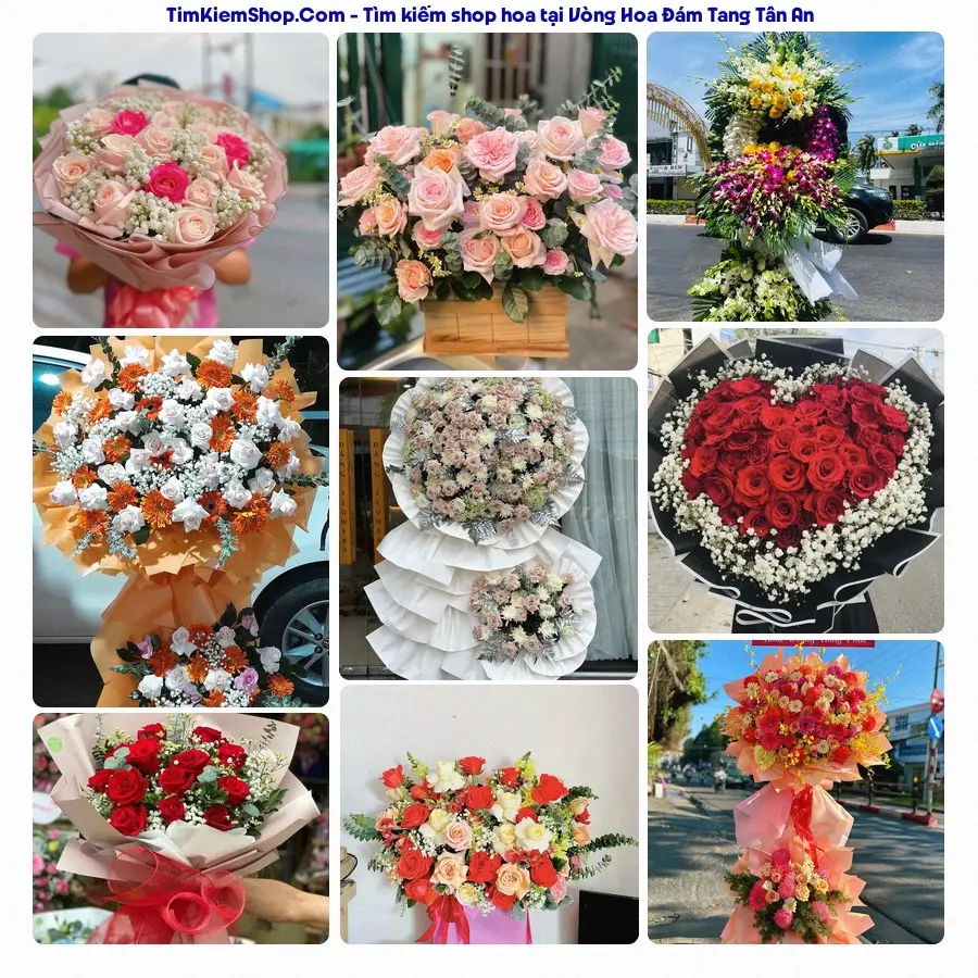 Tiệm Hoa Nhà Gạo - Đặt Hoa Đám Tang Tân An