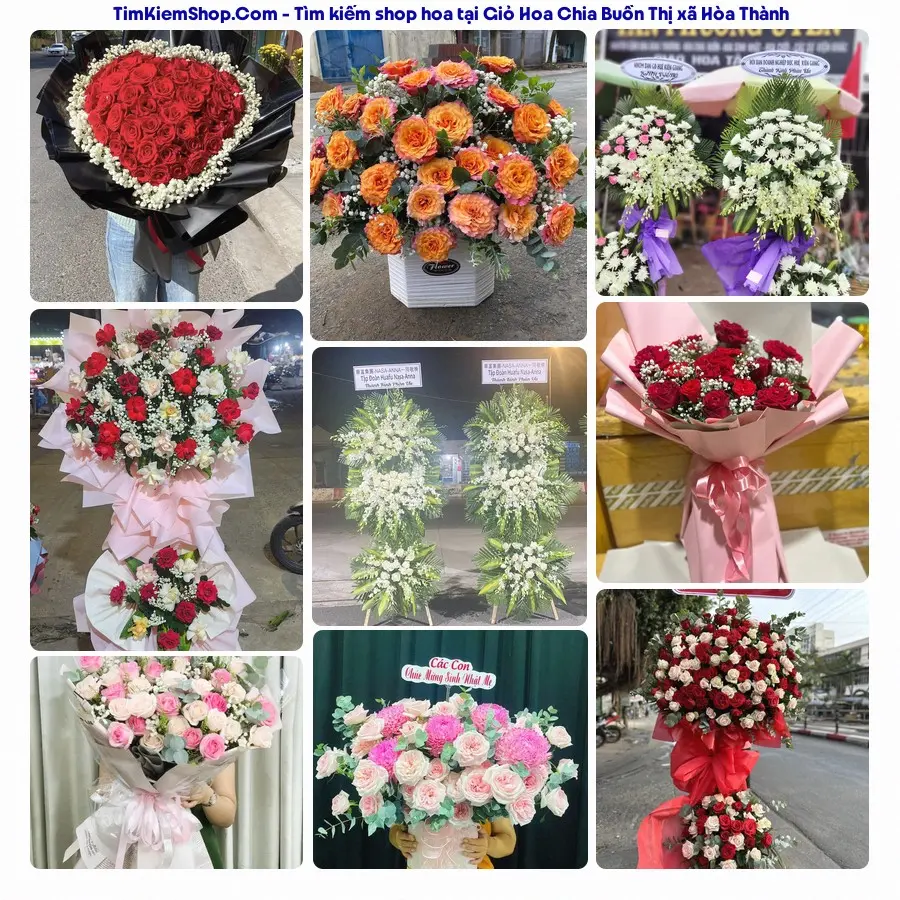 Tiệm Hoa Nhà Gạo - Đặt Hoa Đám Tang Thị xã Hòa Thành