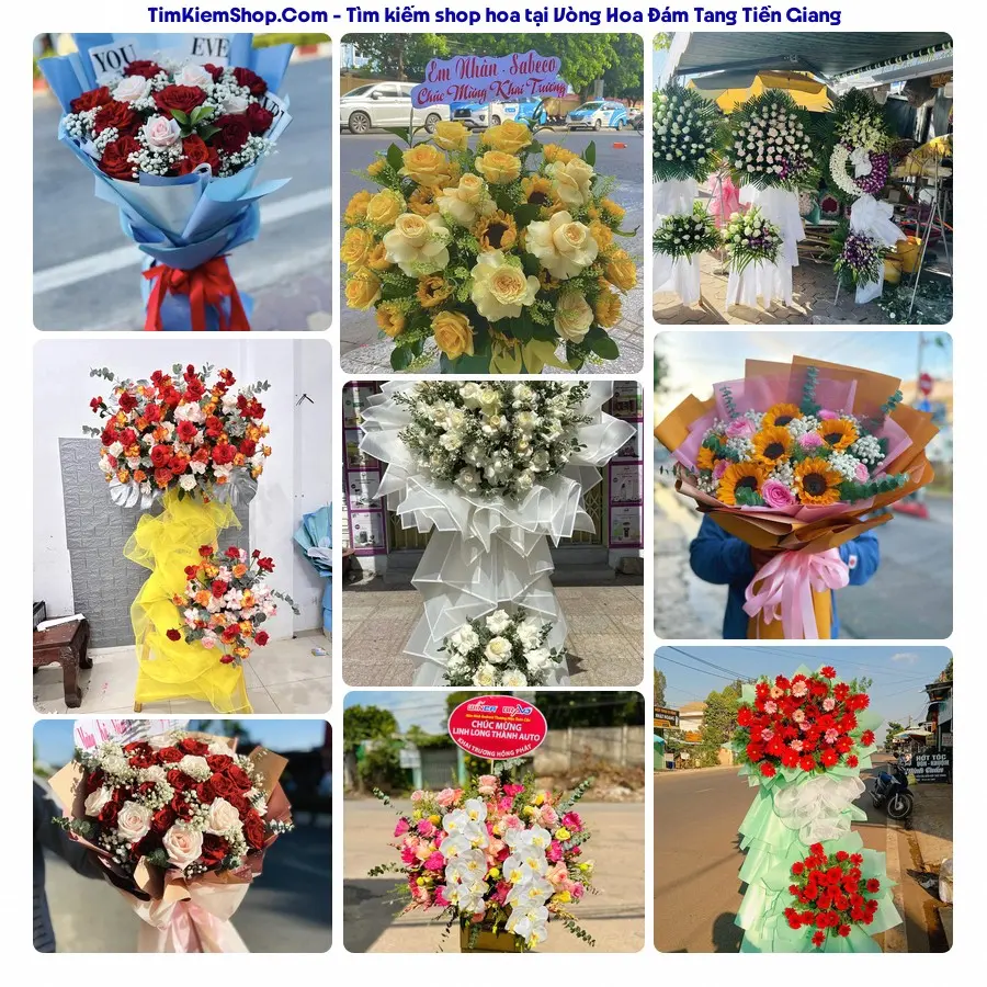 Tiệm Hoa Nhà Gạo - Đặt Hoa Đám Tang Tiền Giang