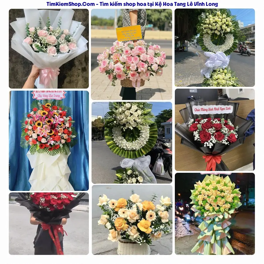 Tiệm Hoa Nhà Gạo - Đặt Hoa Đám Tang Vĩnh Long