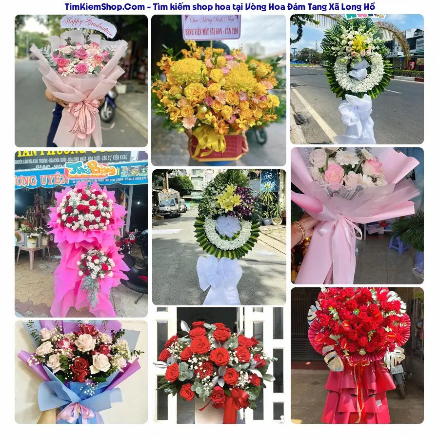 Tiệm Hoa Nhà Gạo - Đặt Hoa Đám Tang Xã Long Hồ