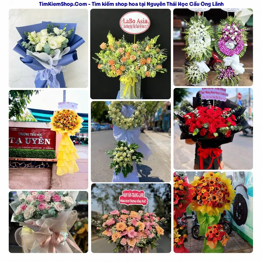 Tiệm Hoa Nhà Gạo - Tiệm Hoa Phường Cầu Ông Lãnh