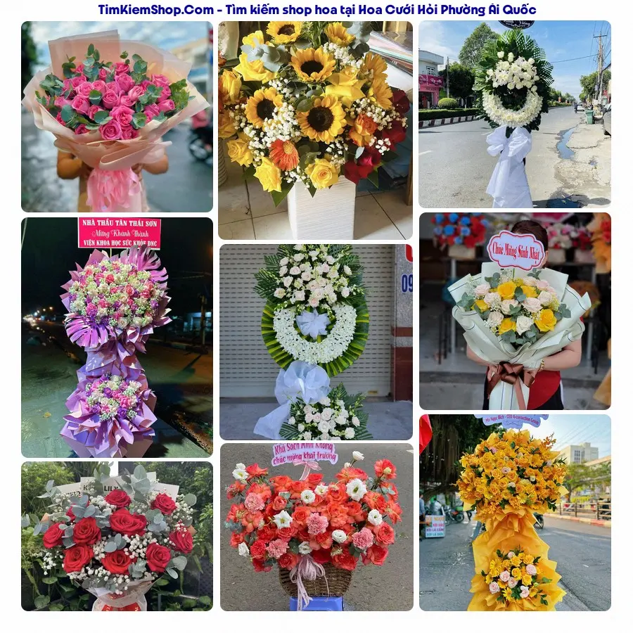 Tiệm Hoa Nhà Gạo - Shop Hoa Phường Ái Quốc