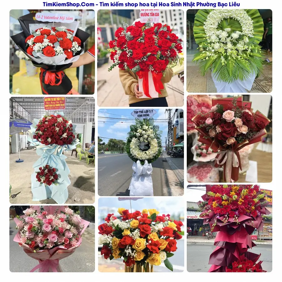 Tiệm Hoa Nhà Gạo - Shop Hoa Phường Bạc Liêu