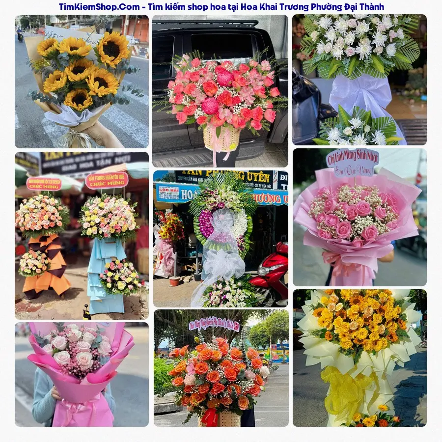 Tiệm Hoa Nhà Gạo - Shop Hoa Phường Đại Thành