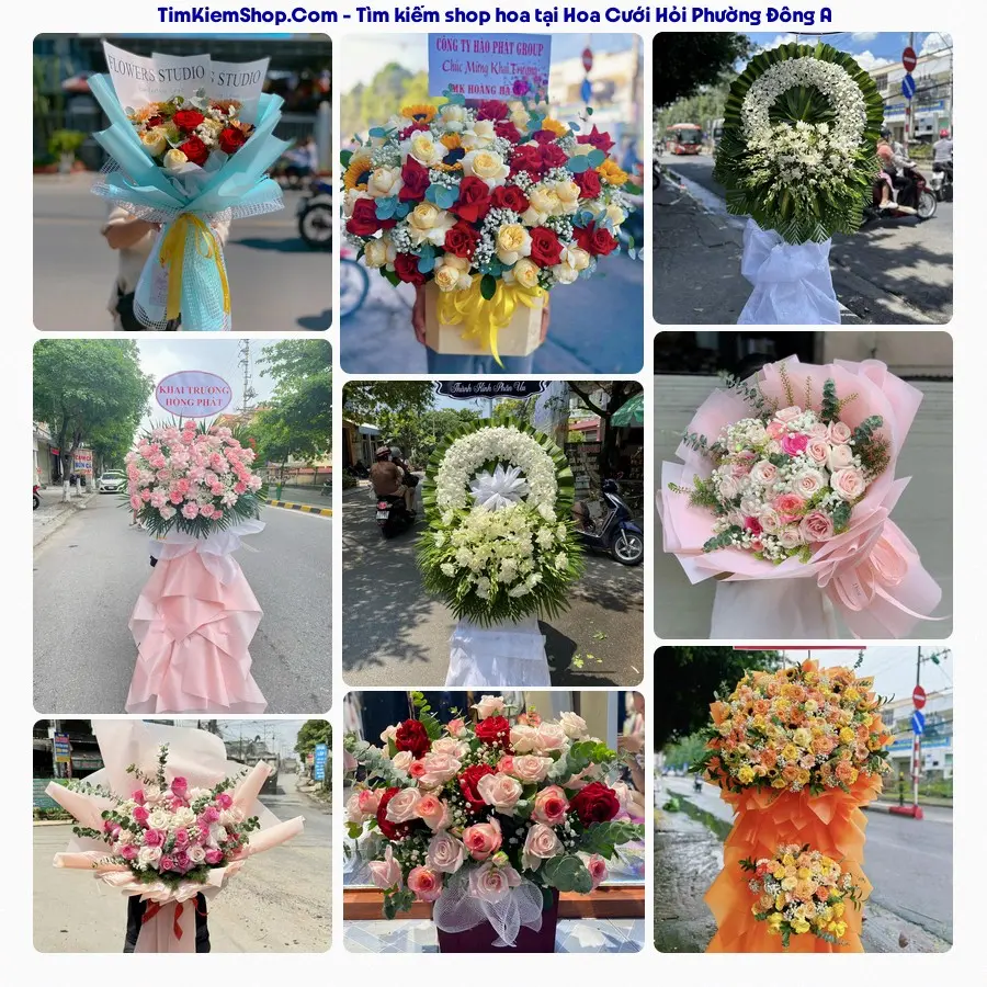 Tiệm Hoa Nhà Gạo - Shop Hoa Phường Đông A