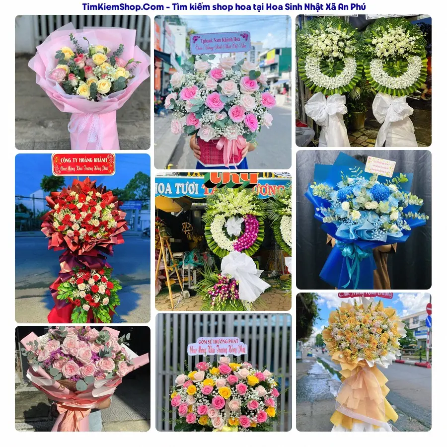 Tiệm Hoa Nhà Gạo - Shop Hoa Xã An Phú