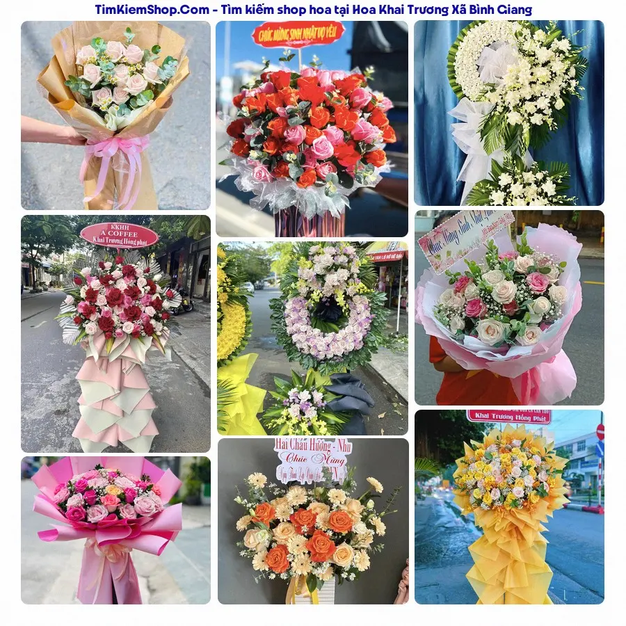 Tiệm Hoa Nhà Gạo - Shop Hoa Xã Bình Giang