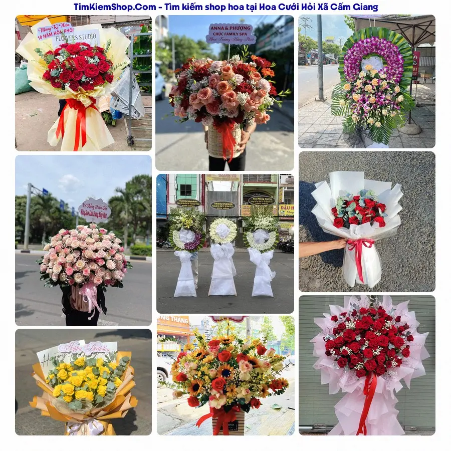 Tiệm Hoa Nhà Gạo - Shop Hoa Xã Cẩm Giang