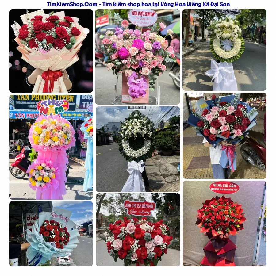 Tiệm Hoa Nhà Gạo - Shop Hoa Xã Đại Sơn