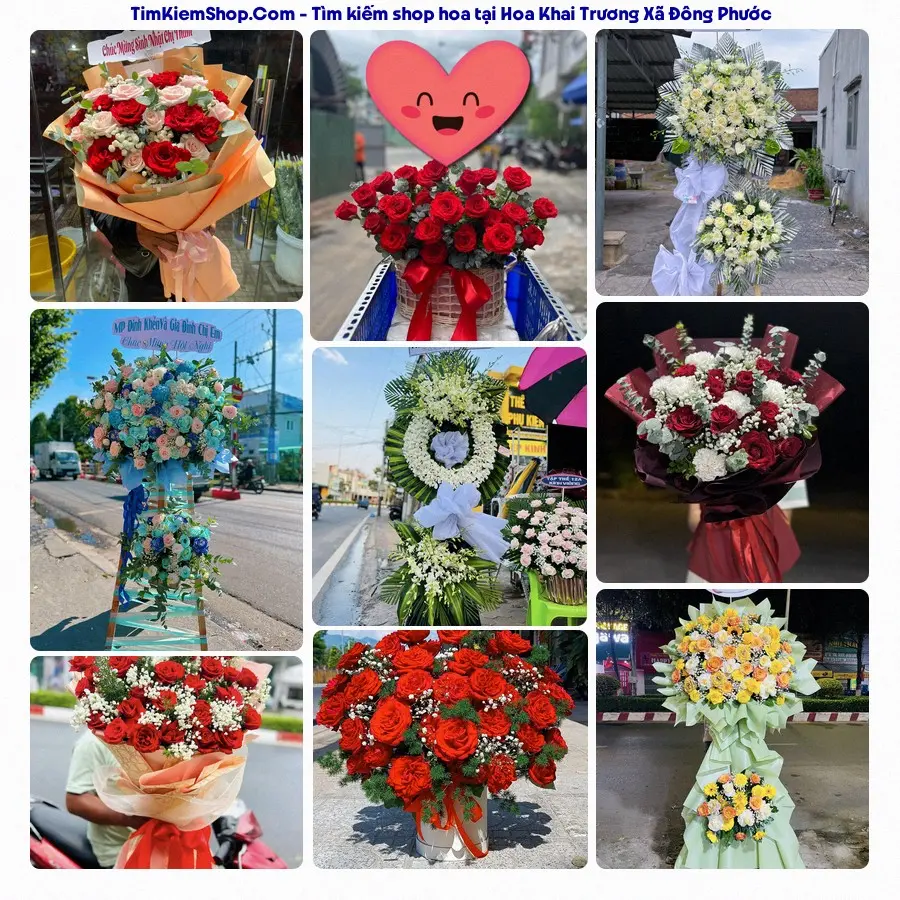 Tiệm Hoa Nhà Gạo - Shop Hoa Xã Đông Phước