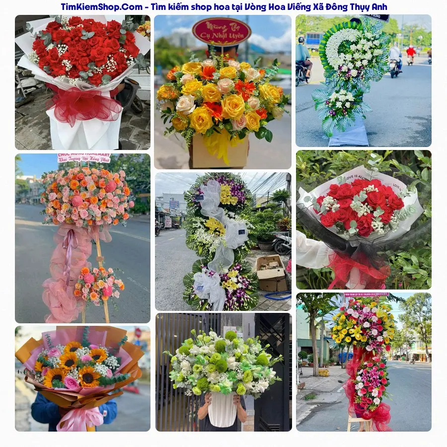 Tiệm Hoa Nhà Gạo - Shop Hoa Xã Đông Thụy Anh