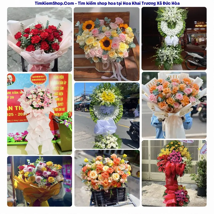 Tiệm Hoa Nhà Gạo - Shop Hoa Xã Đức Hòa