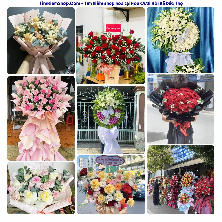 Tiệm Hoa Nhà Gạo - Shop Hoa Xã Đức Thọ