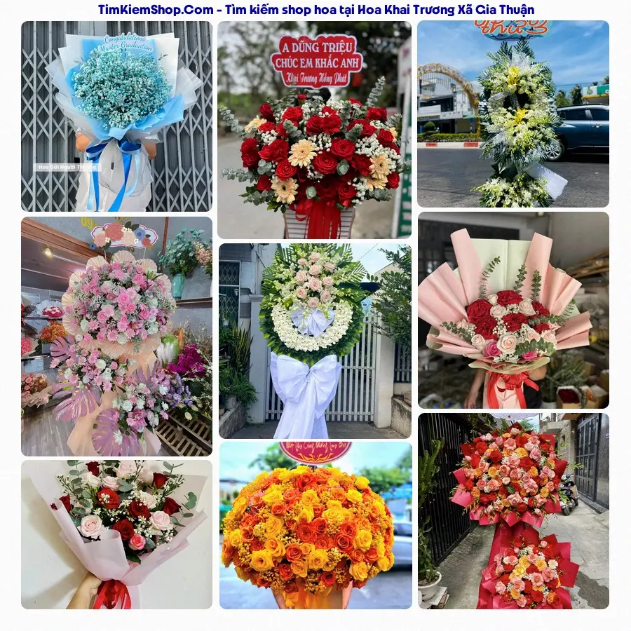 Tiệm Hoa Nhà Gạo - Shop Hoa Xã Gia Thuận