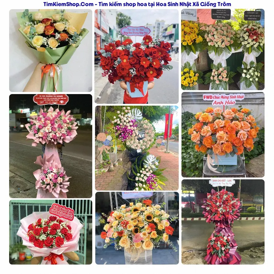 Tiệm Hoa Nhà Gạo - Shop Hoa Xã Giồng Trôm