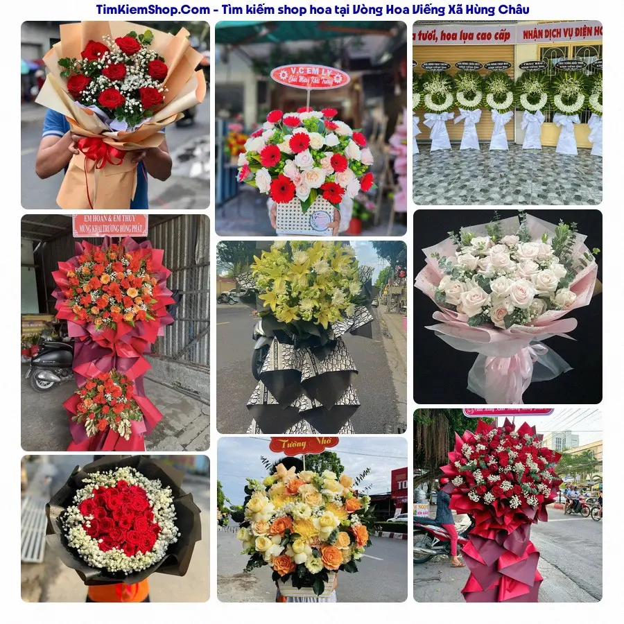 Tiệm Hoa Nhà Gạo - Shop Hoa Xã Hùng Châu