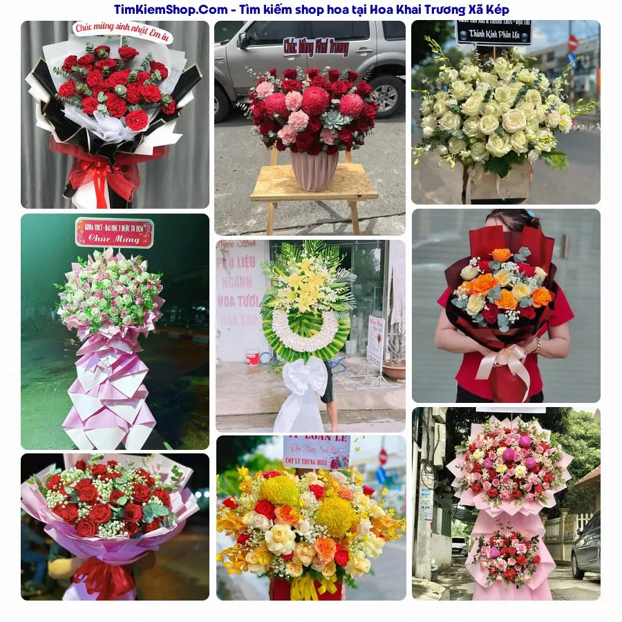 Tiệm Hoa Nhà Gạo - Shop Hoa Xã Kép