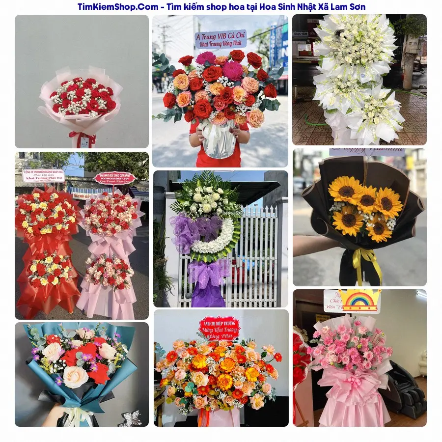 Tiệm Hoa Nhà Gạo - Shop Hoa Xã Lam Sơn