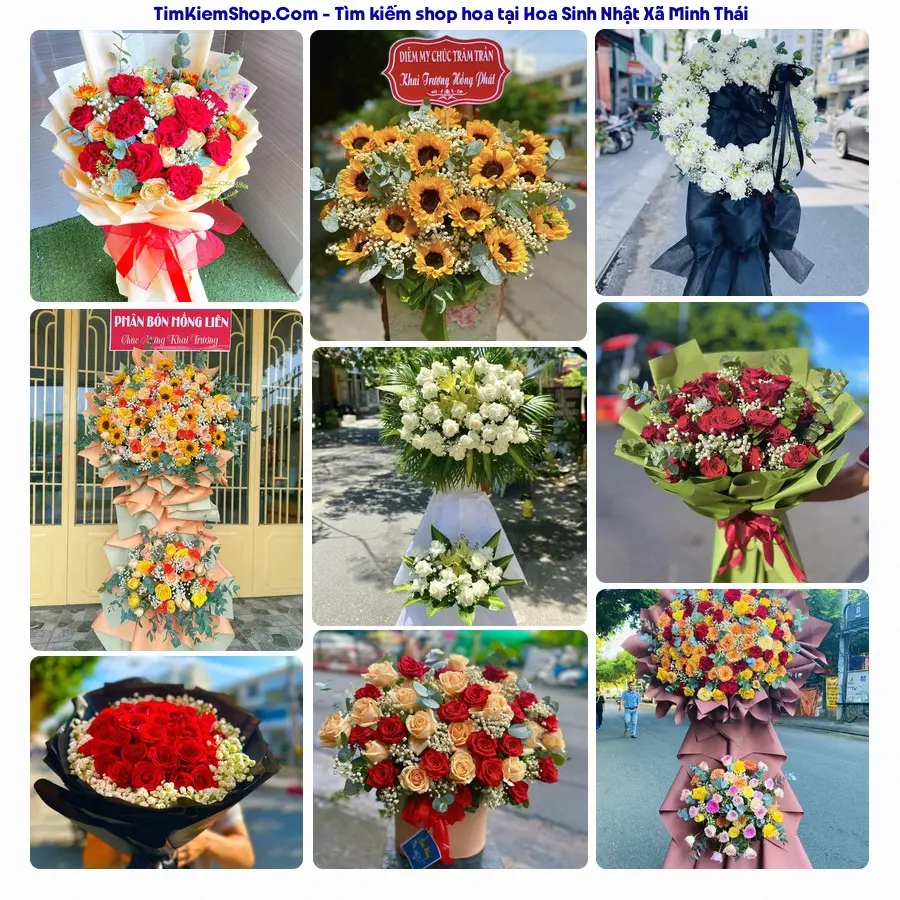 Tiệm Hoa Nhà Gạo - Shop Hoa Xã Minh Thái