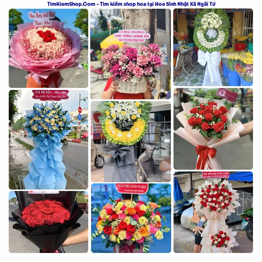 Tiệm Hoa Nhà Gạo - Shop Hoa Xã Ngãi Tứ