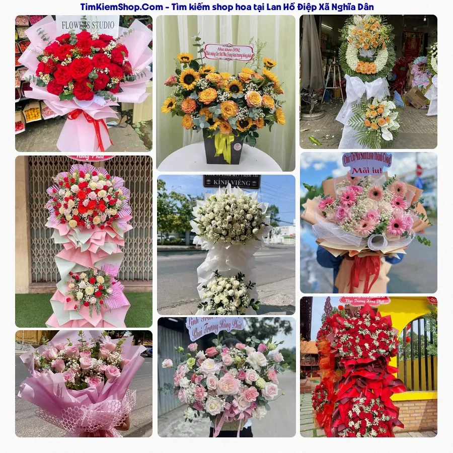 Tiệm Hoa Nhà Gạo - Shop Hoa Xã Nghĩa Dân