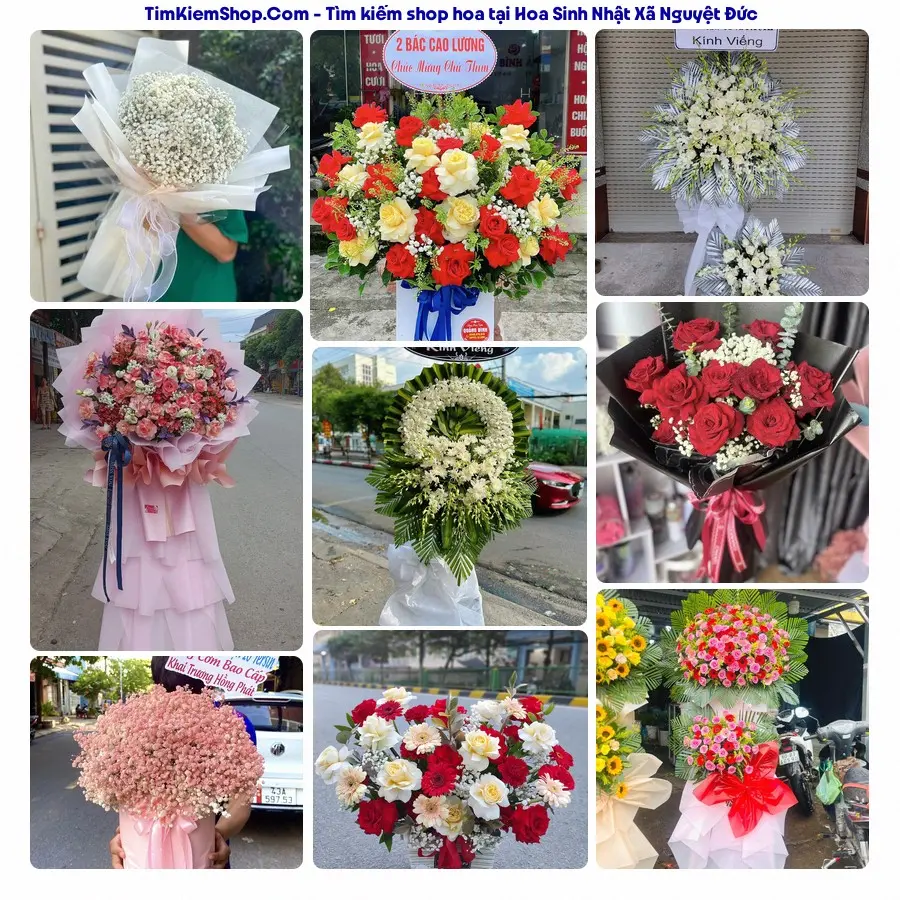 Tiệm Hoa Nhà Gạo - Shop Hoa Xã Nguyệt Đức