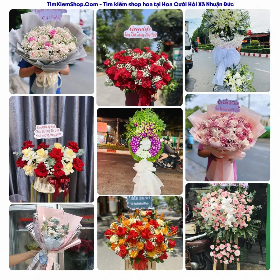 Tiệm Hoa Nhà Gạo - Shop Hoa Xã Nhuận Đức