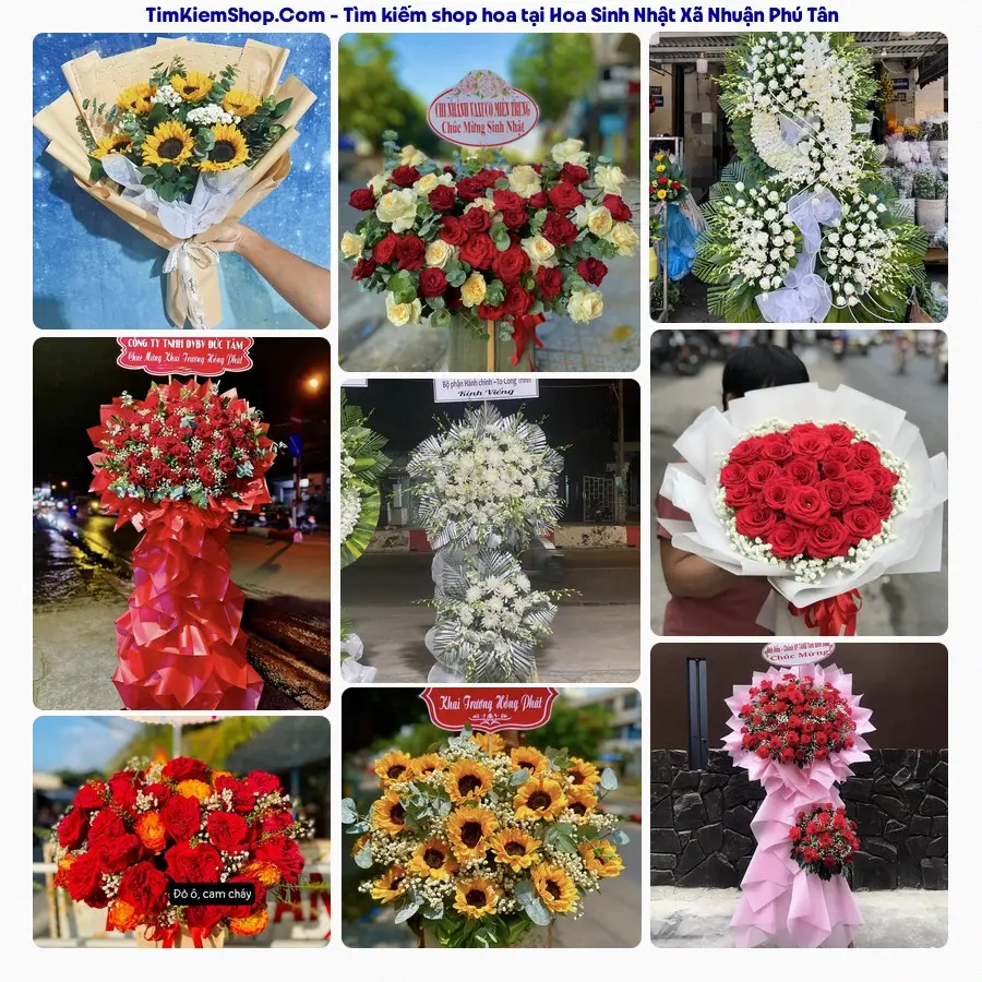 Tiệm Hoa Nhà Gạo - Shop Hoa Xã Nhuận Phú Tân