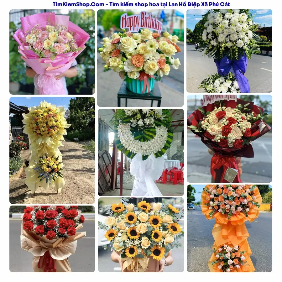 Tiệm Hoa Nhà Gạo - Shop Hoa Xã Phú Cát