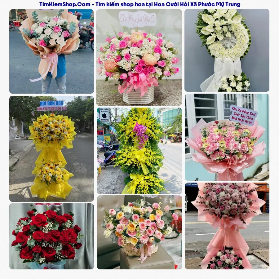 Tiệm Hoa Nhà Gạo - Shop Hoa Xã Phước Mỹ Trung