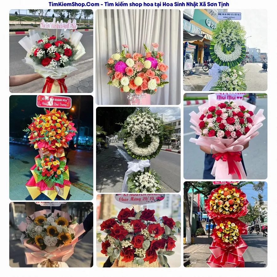 Tiệm Hoa Nhà Gạo - Shop Hoa Xã Sơn Tịnh
