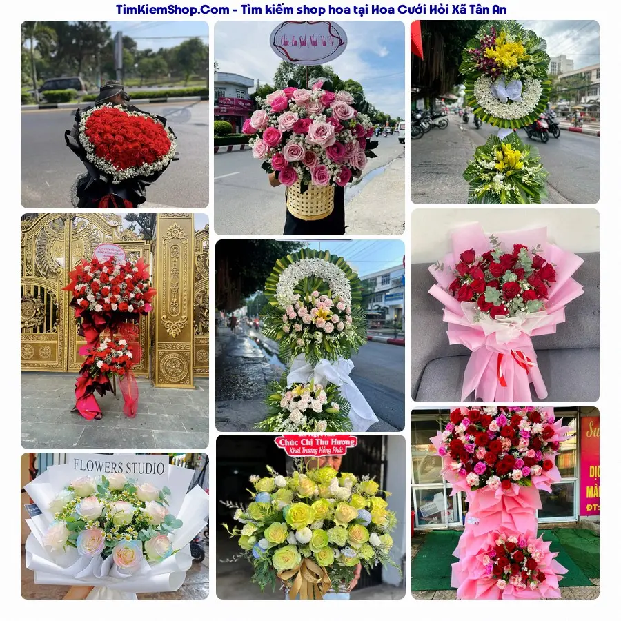 Tiệm Hoa Nhà Gạo - Shop Hoa Xã Tân An