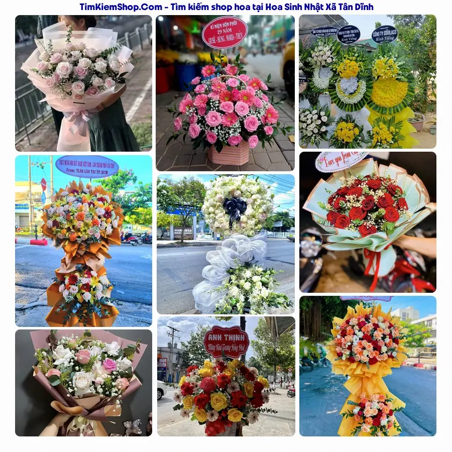 Tiệm Hoa Nhà Gạo - Shop Hoa Xã Tân Dĩnh