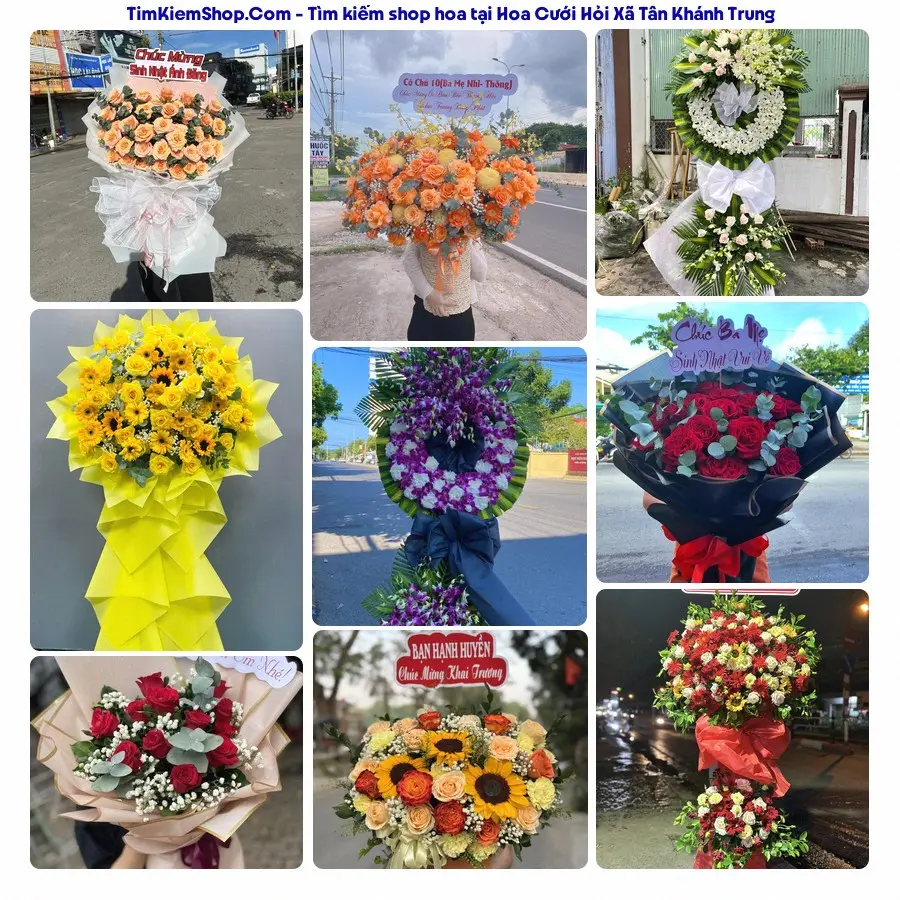 Tiệm Hoa Nhà Gạo - Shop Hoa Xã Tân Khánh Trung