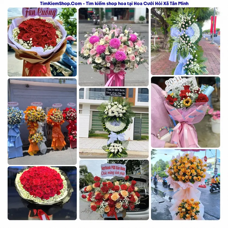 Tiệm Hoa Nhà Gạo - Shop Hoa Xã Tân Minh