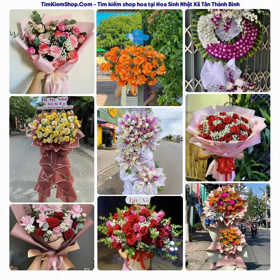 Tiệm Hoa Nhà Gạo - Shop Hoa Xã Tân Thành Bình