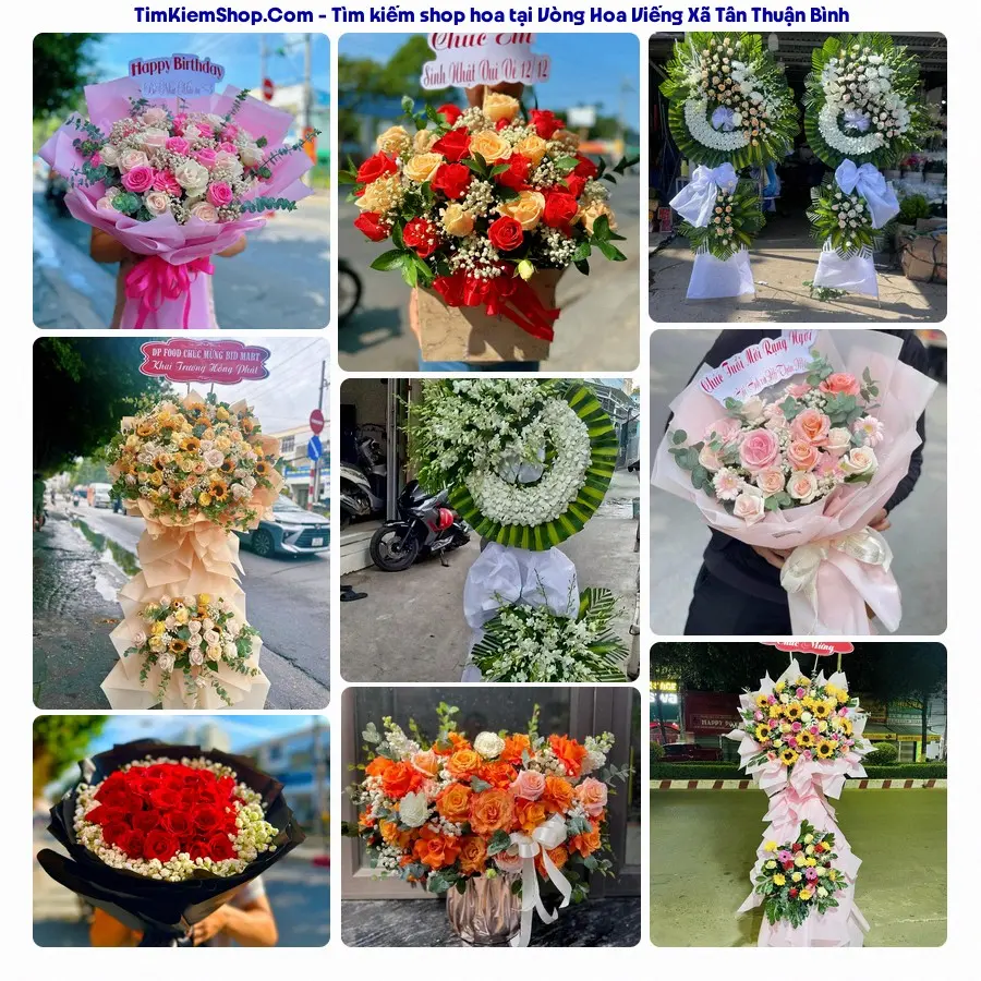 Tiệm Hoa Nhà Gạo - Shop Hoa Xã Tân Thuận Bình
