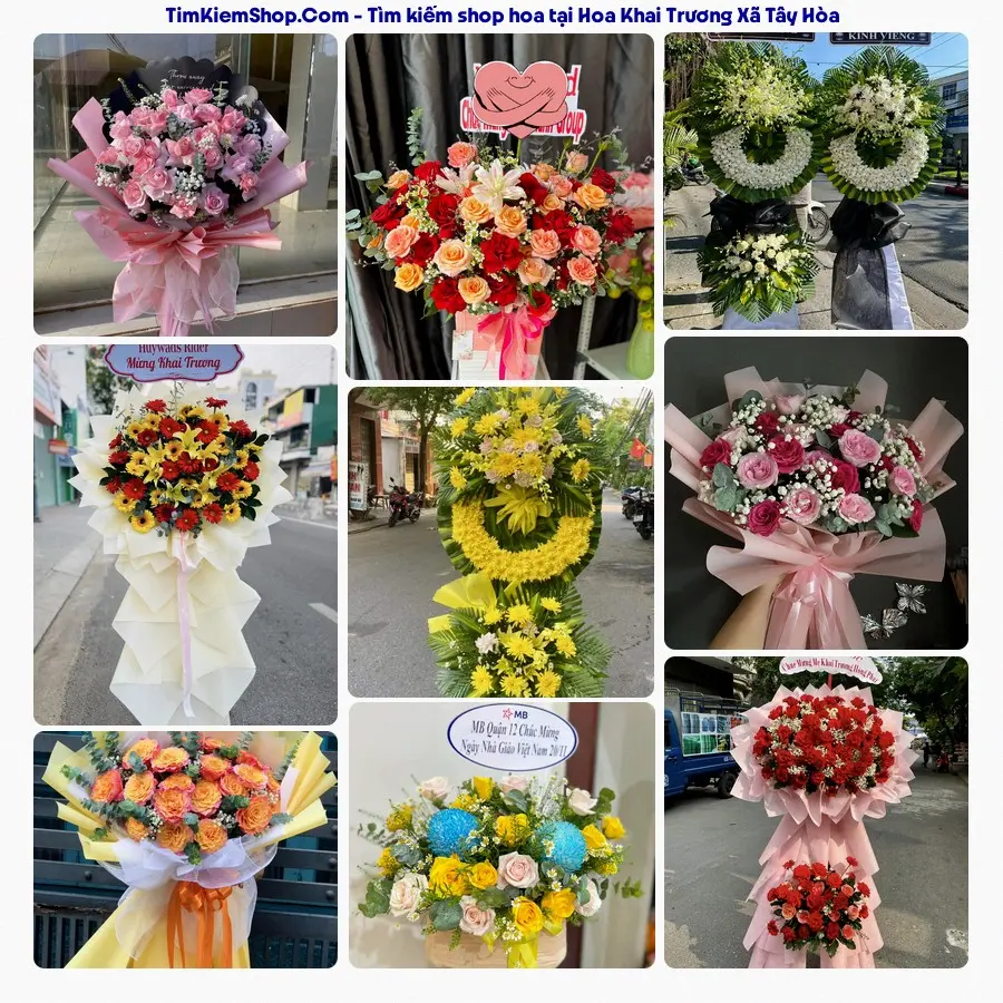 Tiệm Hoa Nhà Gạo - Shop Hoa Xã Tây Hòa